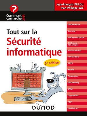 cover image of Tout sur la sécurité informatique--5e éd.
